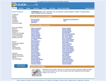 Tablet Screenshot of clickbuilding.com